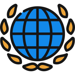 organizacja narodów zjednoczonych ikona