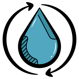 waterterugwinning icoon