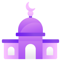 mezquita musulmana icono