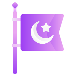estandarte islámico icono