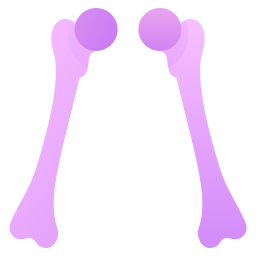 Femur anatomy icon