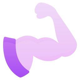 ramię elastyczne bicepsa ikona