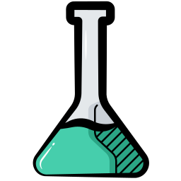 laboratorium glas icoon
