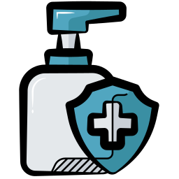 Sterilization bottle icon