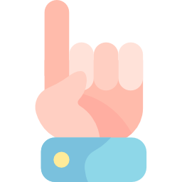 finger hoch icon