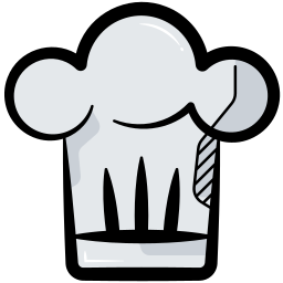 Chef headwear icon