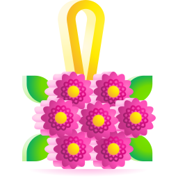 boeket bloemen icoon