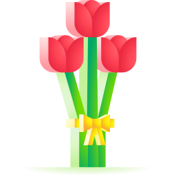 bouquet de fleurs Icône
