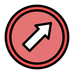 flecha icono
