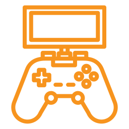 console per videogiochi icona
