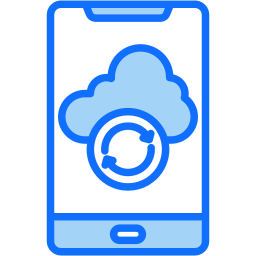 synchronisation mobile Icône