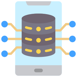 Mobile storage icon