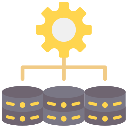 organización de datos icono