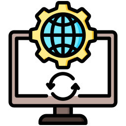 serviço de internet Ícone