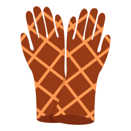 rękawiczki kuchenne ikona