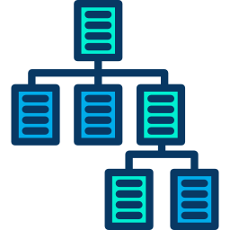 Hierarchical structure icon