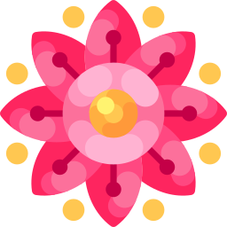 flores asiáticas icono