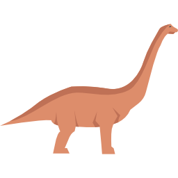 brontosaurio icono