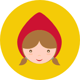 cappuccetto rosso icona