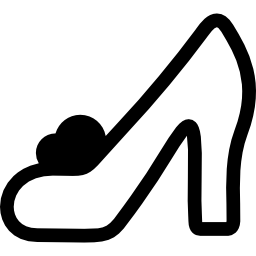 zapato de cenicienta icono