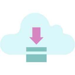 Cloud computing icon