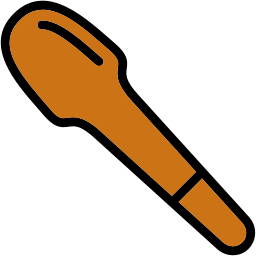 Caviar spoon icon