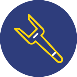 tenedor de pepinillo icono