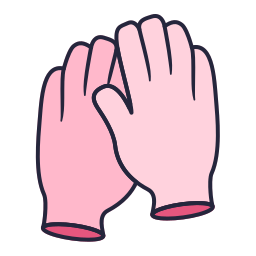 Clap hands icon