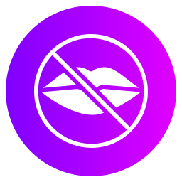 Freedom of speech icon