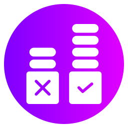 Voting results icon