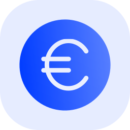 Euro currency icon
