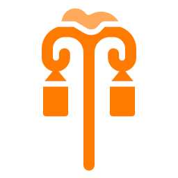 Garden lamp icon