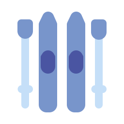 Ski board icon