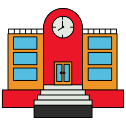 학교 건물 icon