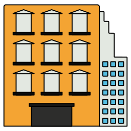 Housing society icon