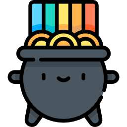 Gold pot icon