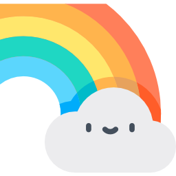 arco iris icono