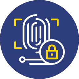 Biometric authentication icon