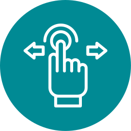 Gesture control icon