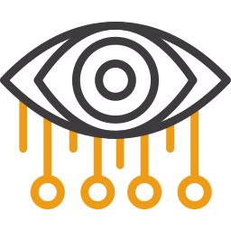 Machine vision icon