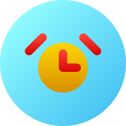 reloj despertador icono
