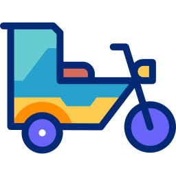 bicicleta de carga icono