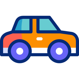 mini coche icono