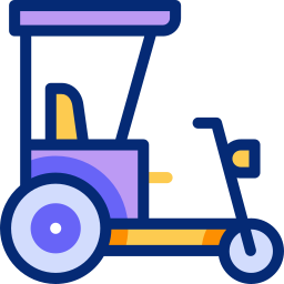 pedicab Ícone