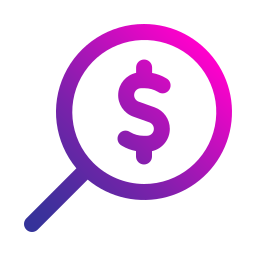 Search money icon