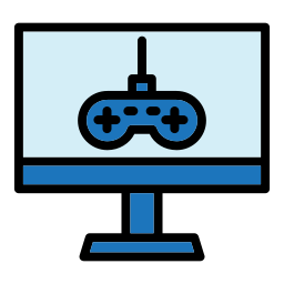 consola de videojuegos icono