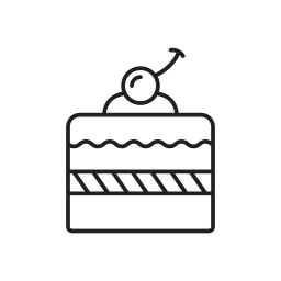 torta gelato icona