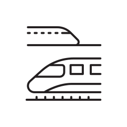Shinkansen train icon