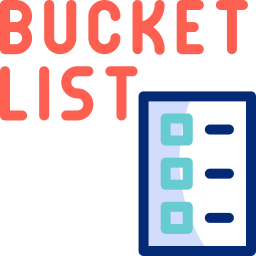 Bucket list icon