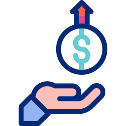 croissance économique Icône